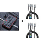 🔌🚗 50% RABATT! Multifunktionales Autoladegerät mit Steckdosen und USB-Anschluss – 3 USB-Ports, 2 AC-Steckdosen & LED-Beleuchtung ✨