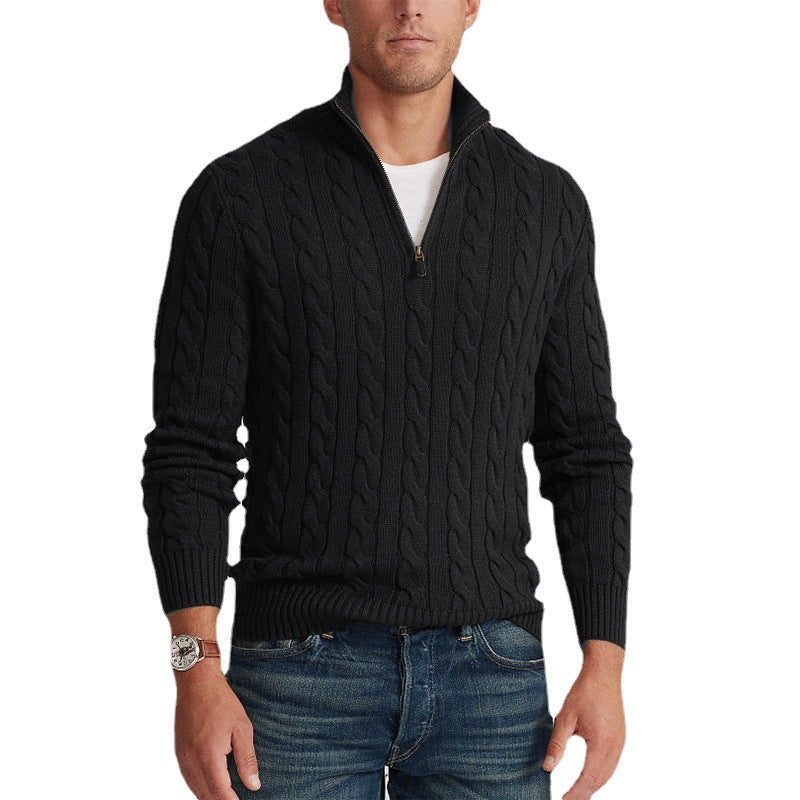🧶🔥 57% RABATT! Herren-Rollkragenpullover aus reiner Baumwolle – Kauf 2, erhalte kostenlose Lieferung 🌟
