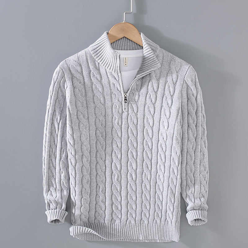 🧶🔥 57% RABATT! Herren-Rollkragenpullover aus reiner Baumwolle – Kauf 2, erhalte kostenlose Lieferung 🌟