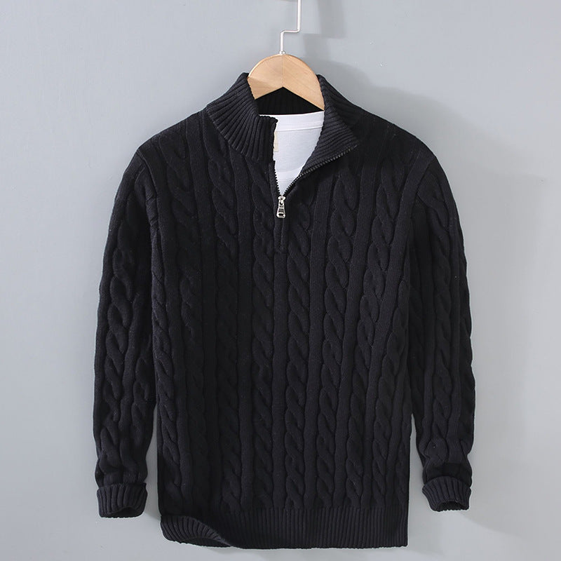 🧶🔥 57% RABATT! Herren-Rollkragenpullover aus reiner Baumwolle – Kauf 2, erhalte kostenlose Lieferung 🌟
