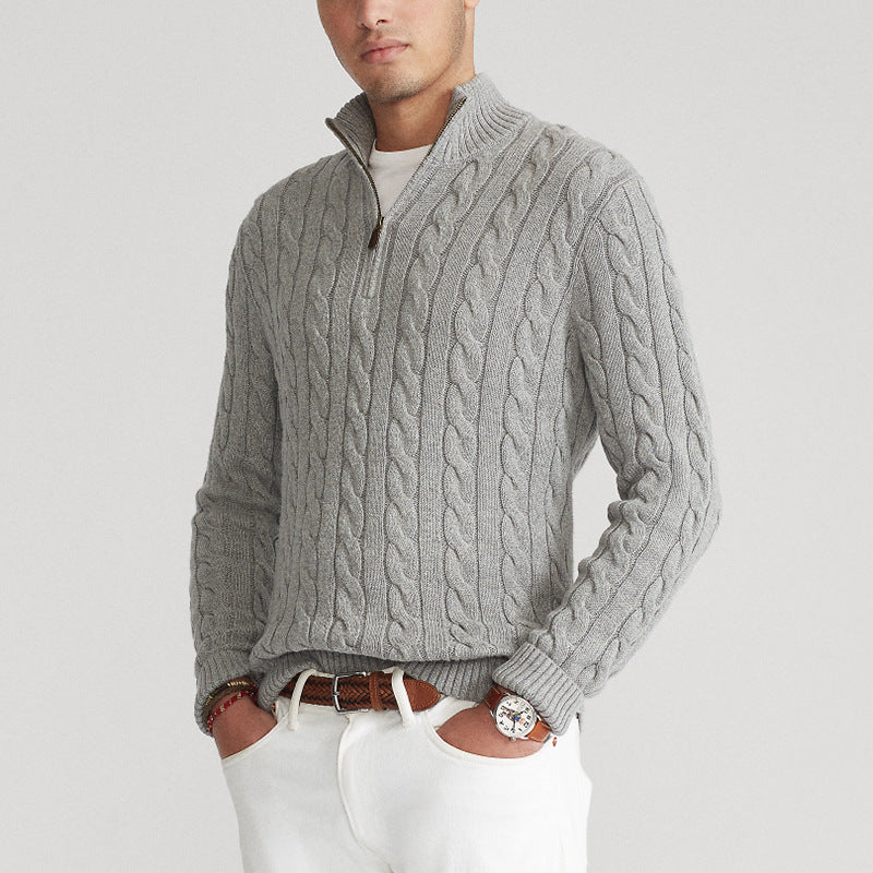 🧶🔥 57% RABATT! Herren-Rollkragenpullover aus reiner Baumwolle – Kauf 2, erhalte kostenlose Lieferung 🌟
