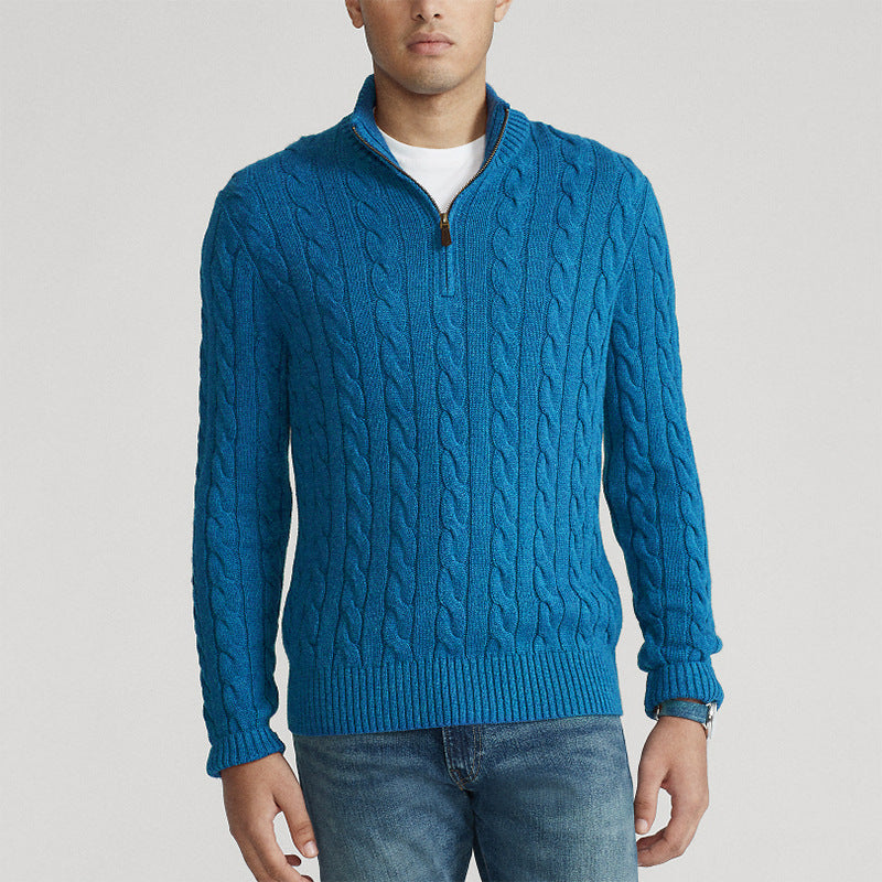 🧶🔥 57% RABATT! Herren-Rollkragenpullover aus reiner Baumwolle – Kauf 2, erhalte kostenlose Lieferung 🌟