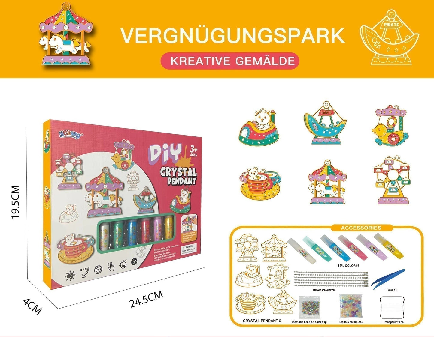 🎄50% Frühweihnachtsrabatt🎅DIY Kristall Malerei Kunst und Handwerk Set