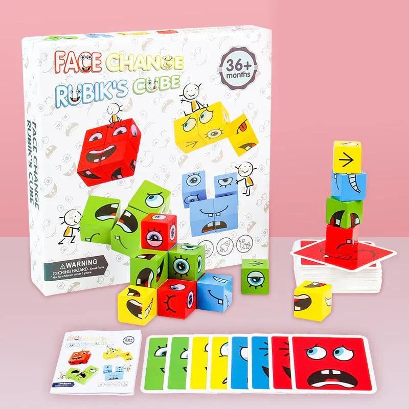 💖 Weihnachts-Sonderangebot 50 % Rabatt 🎁 5D-Puzzles: Kniffliges Familienspiel zum Thema “Gesichterveränderung” 🧩