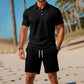 👕🏃 LIMITED-TIME 50% RABATT! Herren Sommer-Set – Polo & Shorts, leicht & sportlich ✨