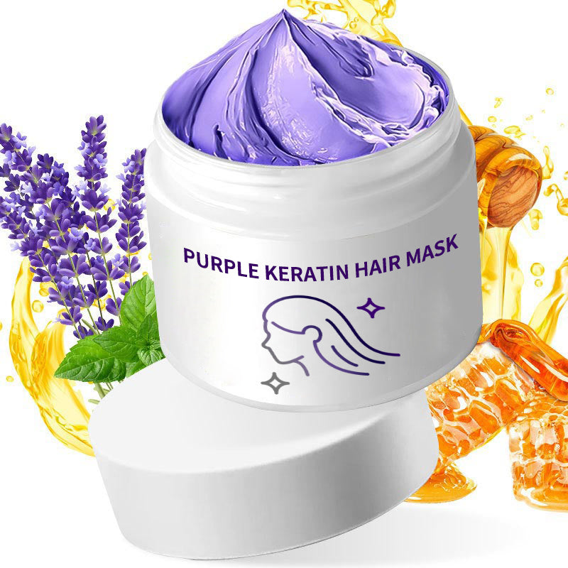 🌿✨ Keratin Lila Haarmaske 🌸💜 – Intensive Pflege für geschmeidiges Haar & unwiderstehlichen Glanz. Ideal für trockenes, strapaziertes Haar. Verwöhnt & repariert für ein gesundes Haargefühl. Lass die Haare im Wind wehen!