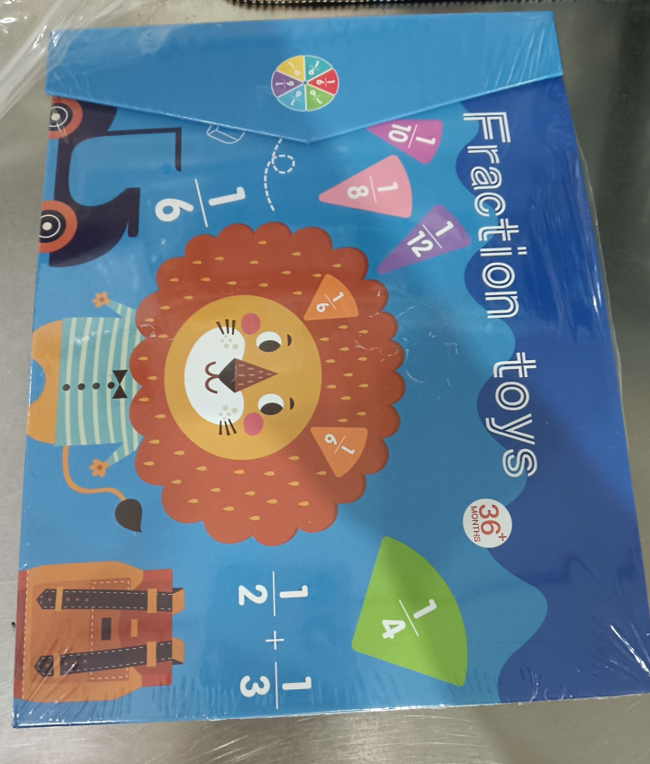 🧩 🎨 Magnetisches Bruchpuzzle für Kinder – Fördert Feinmotorik, Buntes Design & Sicheres Spielen ✨