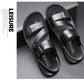 👡🔥 HEUTE 50% RABATT! Neue Herren-Strandsandalien aus Leder – Echtes Leder, rutschfest & perfekt für Sommer, Strand & Alltag ☀️✨