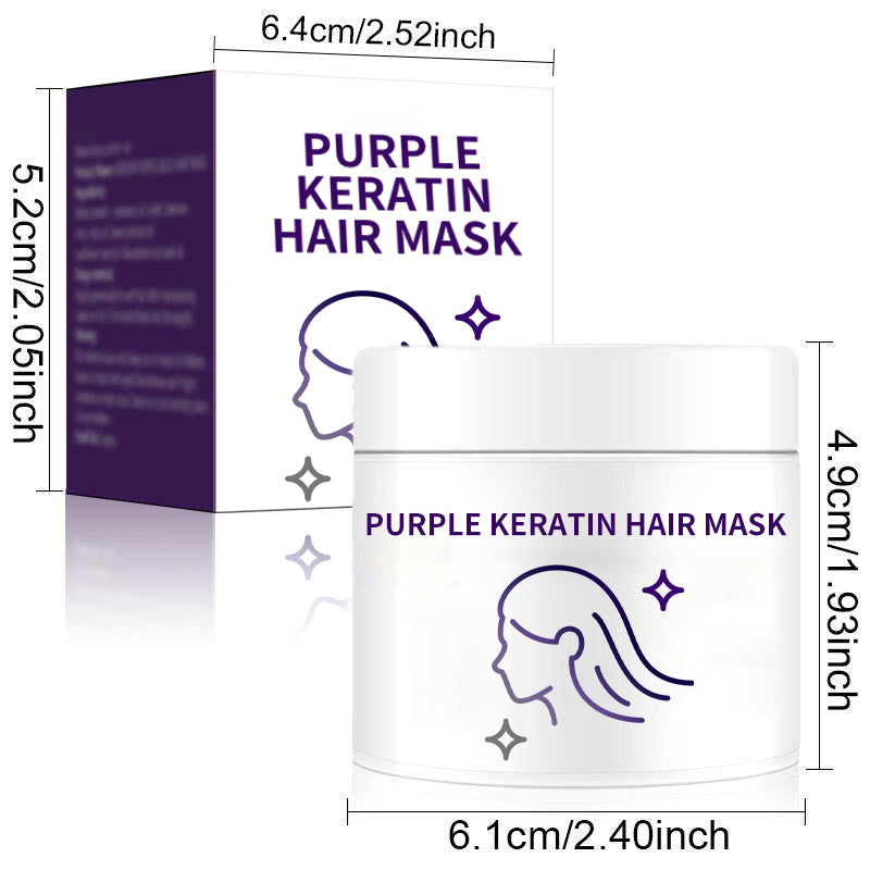 🌿✨ Keratin Lila Haarmaske 🌸💜 – Intensive Pflege für geschmeidiges Haar & unwiderstehlichen Glanz. Ideal für trockenes, strapaziertes Haar. Verwöhnt & repariert für ein gesundes Haargefühl. Lass die Haare im Wind wehen!
