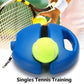 📢📢40% RABATT !!⏰🎾 Tragbarer Tennistrainer mit befüllbarem Sockel für Einzeltraining & Familie