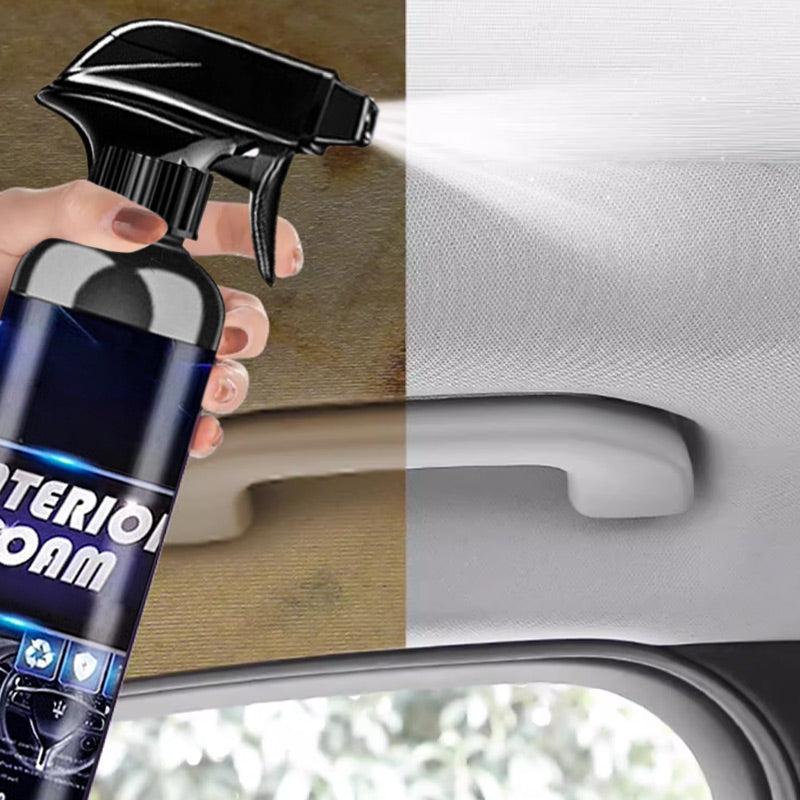 🔥 KAUFEN 2 ERHALTEN 1 KOSTENLOS! 🚗 Mehrzweck-Schaumstoff-Reiniger für Autoinnenräume - Tiefenreinigung für Sitze, Armaturenbrett & mehr 💨✨