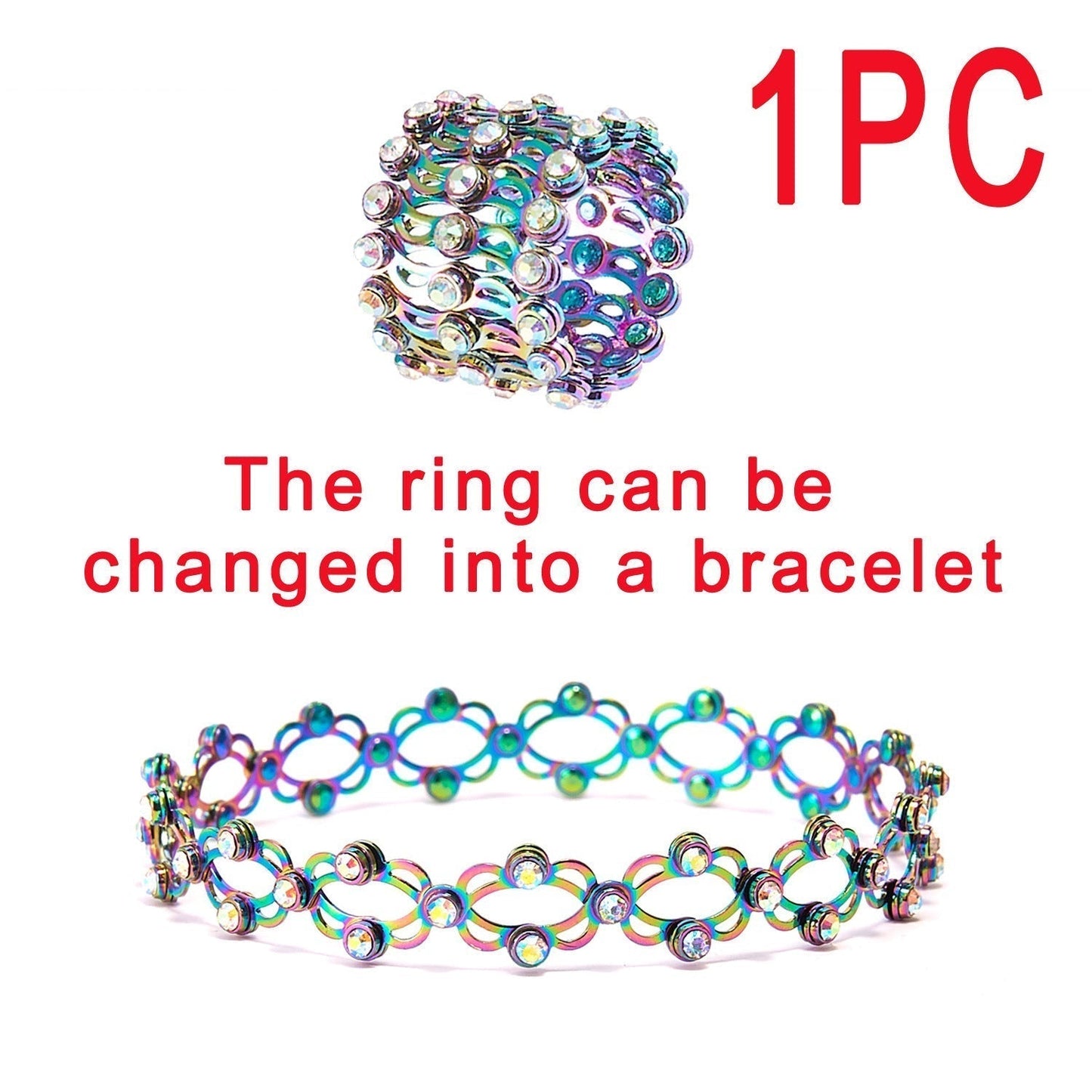 🔥Kaufe 1 erhalte 1 gratis🔥Faltbarer Ring-Armband