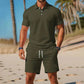 👕🏃 LIMITED-TIME 50% RABATT! Herren Sommer-Set – Polo & Shorts, leicht & sportlich ✨