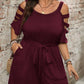 💎 -50% AUF SCHICKEN COLD-SHOULDER JUMPSUIT! 💎 Bindegürtel, Taschen & Atmungsaktiver Sommerstil