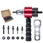 ⚙️🔧 NUR FÜR BEGRENZTE ZEIT: 50% RABATT! Nietpistole Adapter Kit M3–M8 Sechskant-Antriebsstift für Akkubohrmaschine ✨