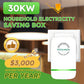 🏠 Zeitlich begrenztes Angebot: 50 % Rabatt! Sorgen Sie für eine sorgenfreie Stromversorgung Ihres Haushalts. Dieses 30-kW-Gerät verwaltet automatisch die Effizienz Ihrer Haushaltsgeräte.🌟🔌