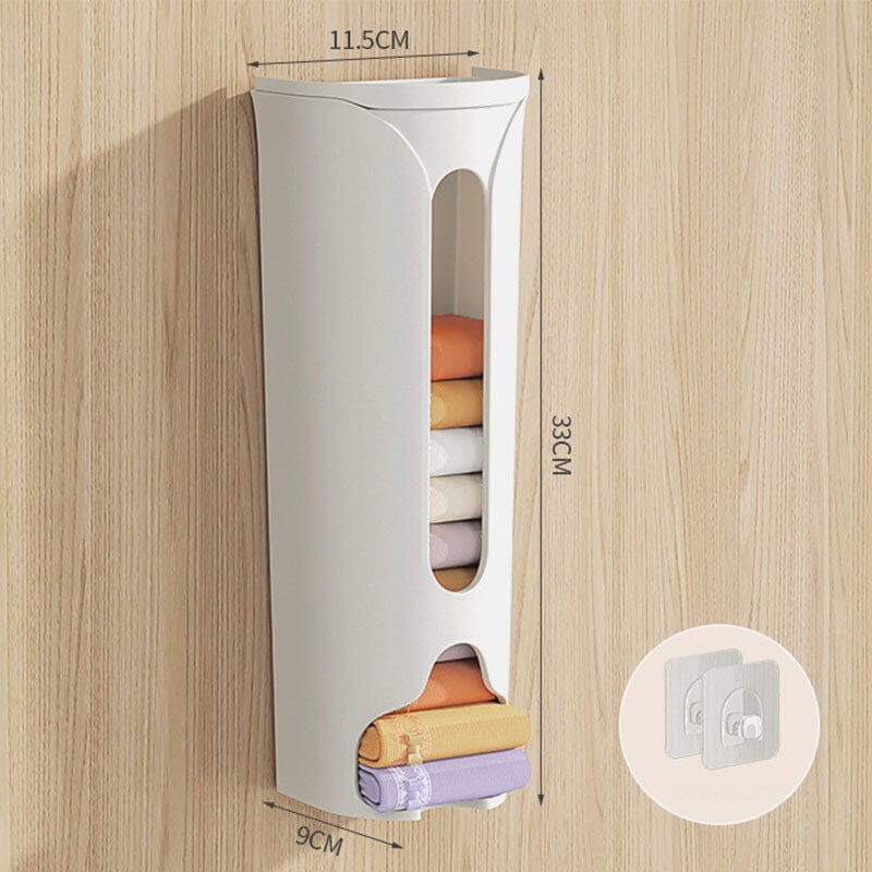 🧦 50% RABATT! 📦 Wandmontierte Socken-Schlüpfer-Aufbewahrungsbox – Platzsparend, übersichtlich & leicht erreichbar – Für Schuhe, Slipper & Pantoffeln im Flur oder Wohnbereich ✨
