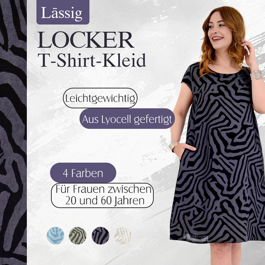 🎁57% zeitlich begrenzter Rabatt🌸Lässiges Boho-Vintage-Kleid mit Print🌈