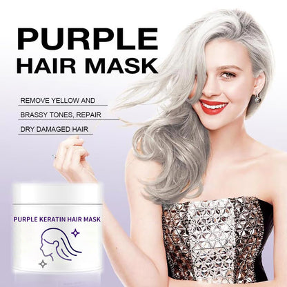 🌿✨ Keratin Lila Haarmaske 🌸💜 – Intensive Pflege für geschmeidiges Haar & unwiderstehlichen Glanz. Ideal für trockenes, strapaziertes Haar. Verwöhnt & repariert für ein gesundes Haargefühl. Lass die Haare im Wind wehen!