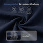 🍃 Langes Baumwoll-Leinenkleid mit V-Ausschnitt | Lockere Passform, figurschmeichelnd