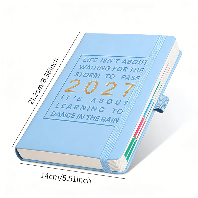 📅 50% RABATT JETZT! 📓 Kalender-Notizbuch 2027 – A5, ein Tag pro Seite, datiert – Ideal für tägliche Aufzeichnungen & zukünftige Planung ✨