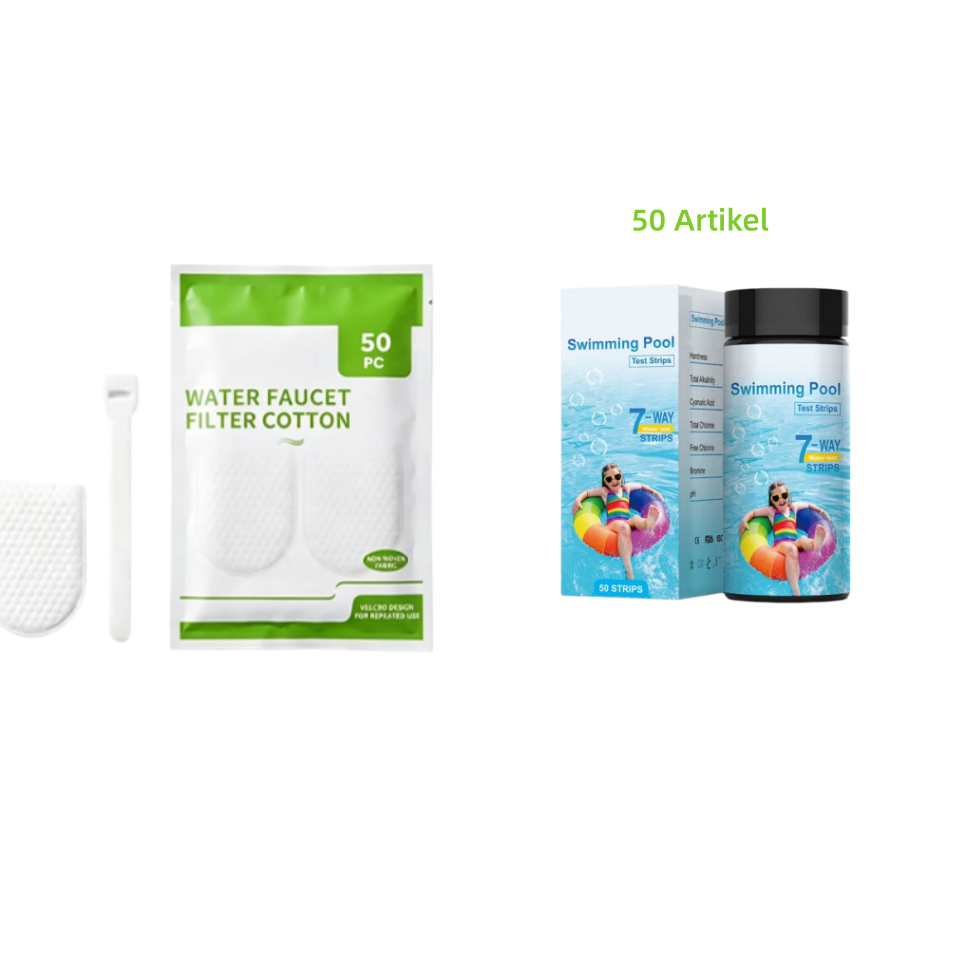 🔥 50 % RABATT! 💧 Spritzschutz-Küchenarmaturfilter zur Entfernung von Sedimenten und Rost☕🍲