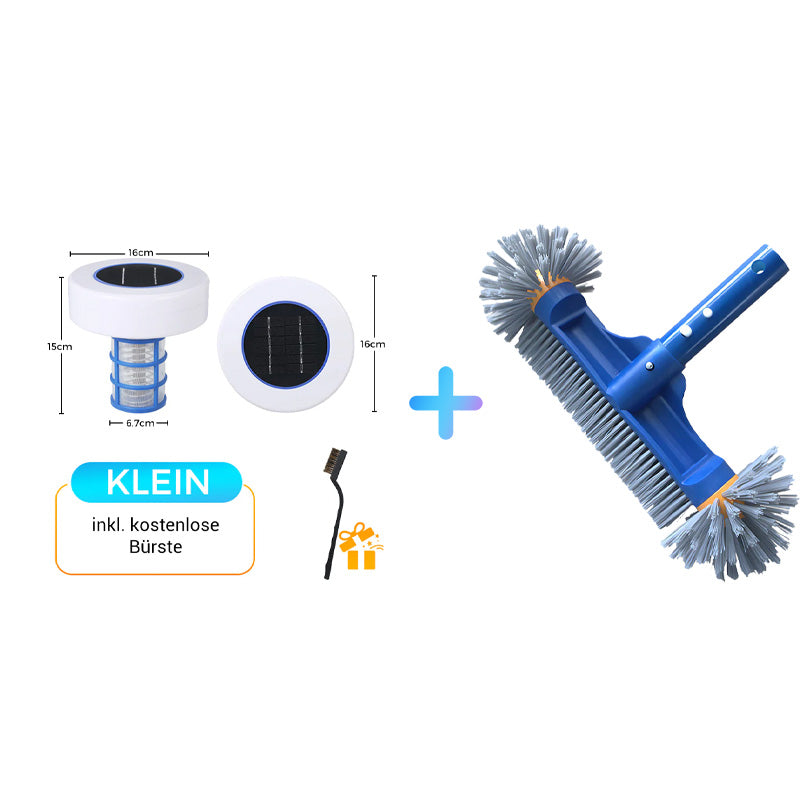 🌞💧 50% RABATT! Solar-Ionisator für dauerhaft glasklares Schwimmbadwasser – Reduziert Chlor bis zu 80%, umweltfreundlich & wartungsarm ✨