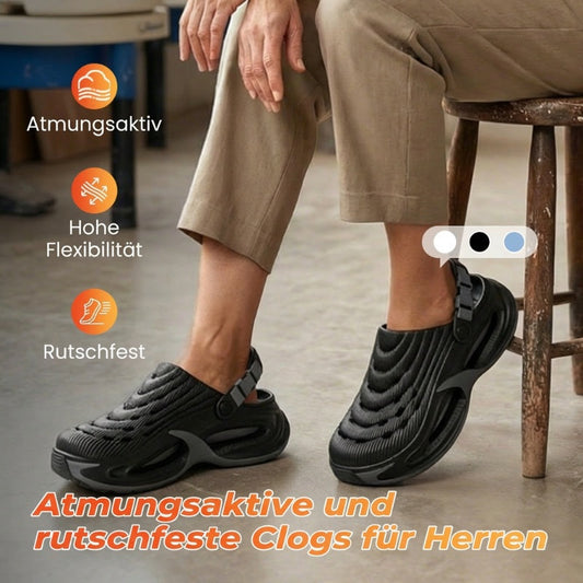 👡🌊 50% RABATT! Herren Zehentrenner mit Plateau & Doppelfarben – Weiche Sohle, bequem & stylisch – Ideal für Strand, Sport oder Freizeit ✨