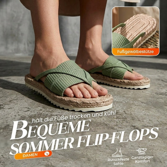 🔥Sommer-Sale: 50 % Rabatt💥 Sommerliche, bequeme Flip Flops für Frauen
