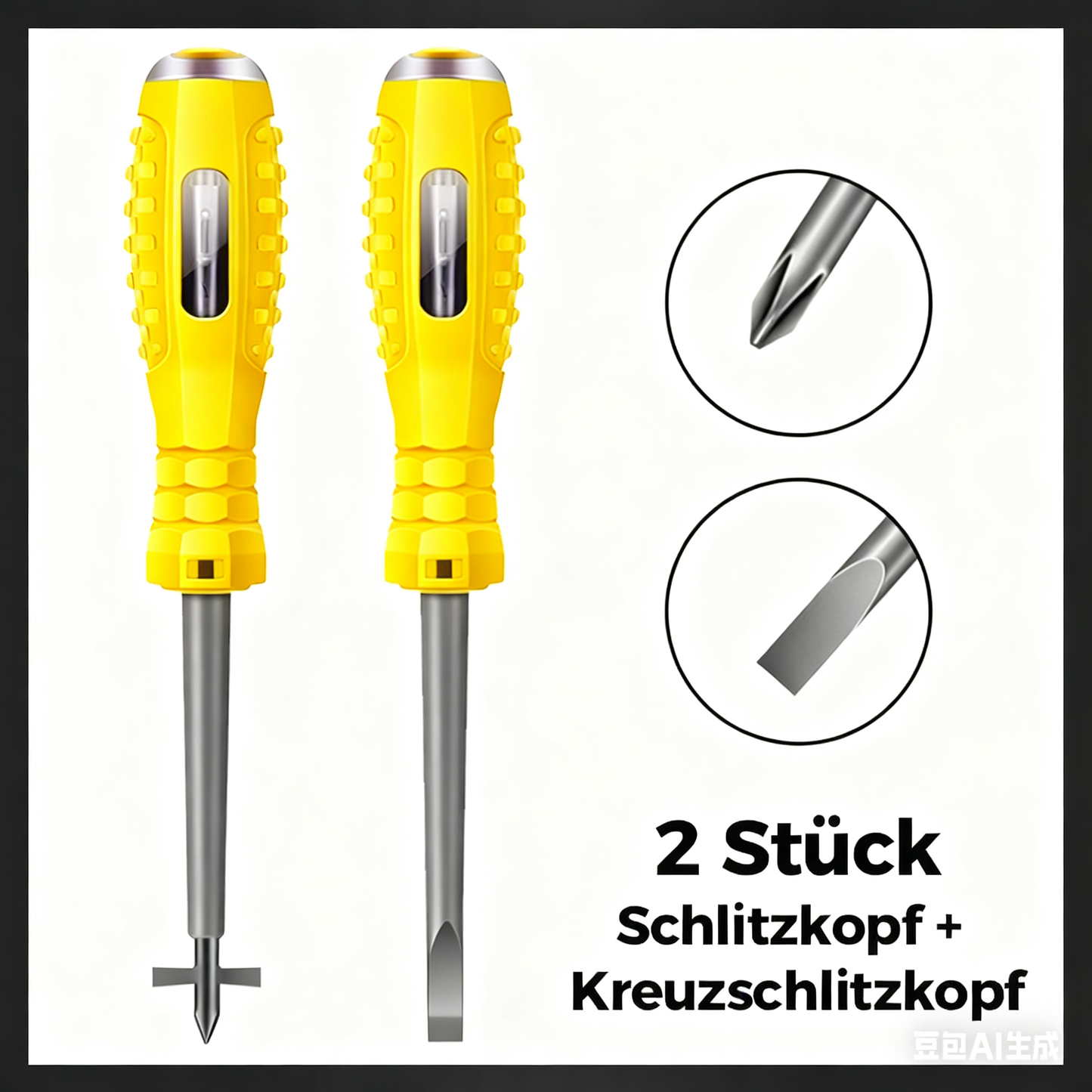 🔥Magnetischer Schraubendreher & Prüfstift 2-in-1