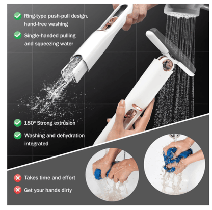 🤩Weihnachts-Specials🔥🎄 - 180° Portable Mini Squeeze Mop 🎁🧼