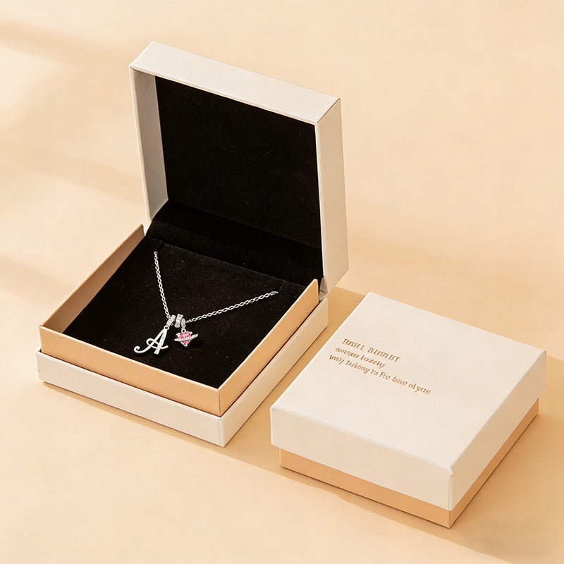 💖 LETZTER TAG – 50 % RABATT ✨ 3-lagige Anhänger-Halsketten mit Initialen A-Z 🎀 | Personalisiert & elegant