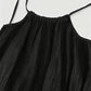 👗 50% RABATT! 💃 Einfarbiges Rückenfreies Cami-Kleid für Damen – Leicht, Luftiger Schnitt & Perfekt Für Den Sommer ☀️