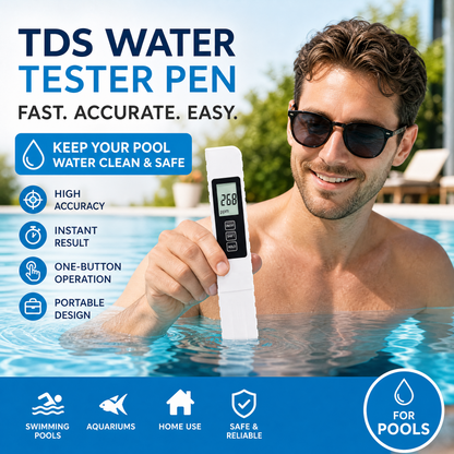 💧3-in-1-TDS-Wasserqualitätsprüfer✅