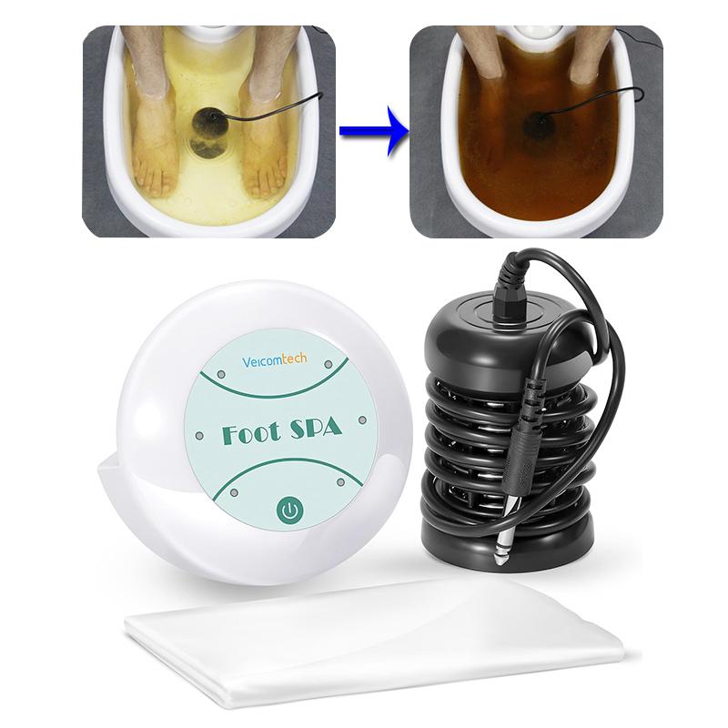 🦶💧 Ionisches Fußbad-Gerät – 50% Rabatt! Detox in Salon-Qualität, regt Durchblutung an, unterstützt Zellenergie – Tragbares Home-Spa 🎁