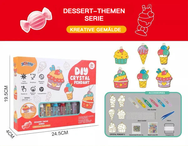 🎄50% Frühweihnachtsrabatt🎅DIY Kristall Malerei Kunst und Handwerk Set