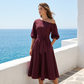 👗✨ ELEGANTES EINFARBIGES KLEID FÜR DAMEN – 50% RABATT! Zeitlose Eleganz, vielseitiger Schnitt & perfekt für Büro, Date oder festliche Anlässe
