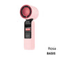🧊 SOMMERAKTION -50%! 💦 2026 Mini-Röhrenventilator – Leistungsstarke Eiskühlung, 4000-mAh-Akku, 183 mm kompakt · Grau, Rosa & Weiß ❄️🔥
