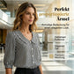 👚☀️ MID-SEASON SALE: −50% NUR FÜR KURZE ZEIT! Designer-Bluse für Damen – V-Ausschnitt, kurze Ärmel, lockere Passform & atmungsaktiv, ideal fürs Büro & warme Tage 👜✨