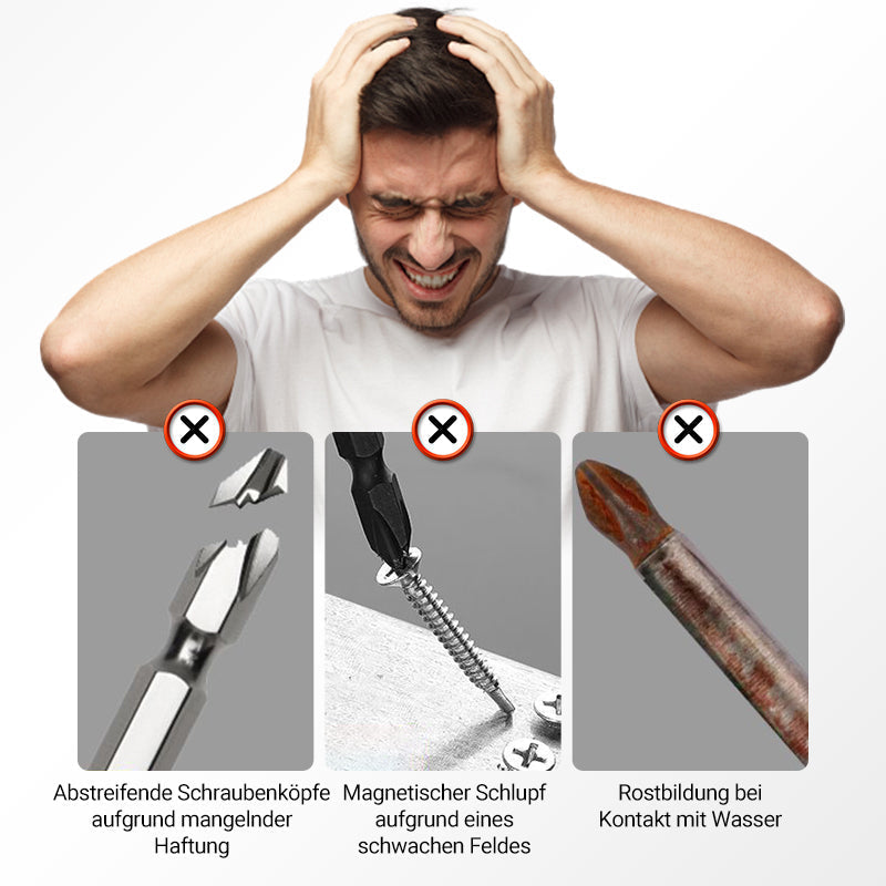 🔧 50% RABATT! ⚡ K5 Schlagbohrer-Bit-Set – Titanlegierung, stoßfest & hochmagnetisch – Ideal für Schrauber, Bohrer & Heimwerker-Projekte 🛠️