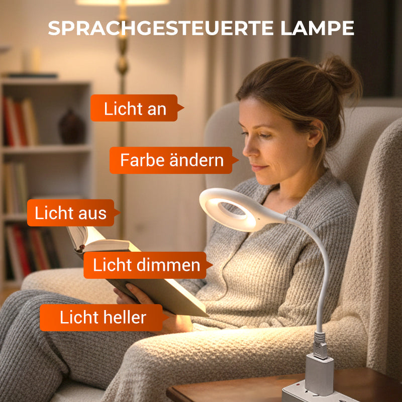 66% RABATT! 🚨🌙🔌Sprachgesteuerte LED-USB-Lampe