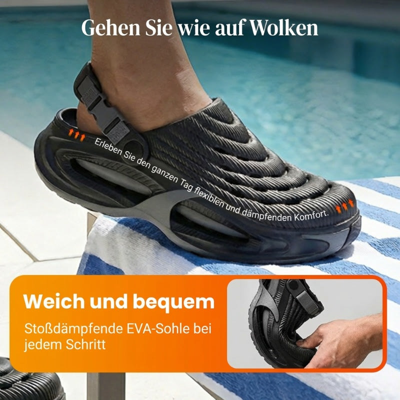 👡🌊 50% RABATT! Herren Zehentrenner mit Plateau & Doppelfarben – Weiche Sohle, bequem & stylisch – Ideal für Strand, Sport oder Freizeit ✨