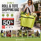 📢📢 50% Rabatt !!🛍️2-in-1 faltbarer Einkaufswagen