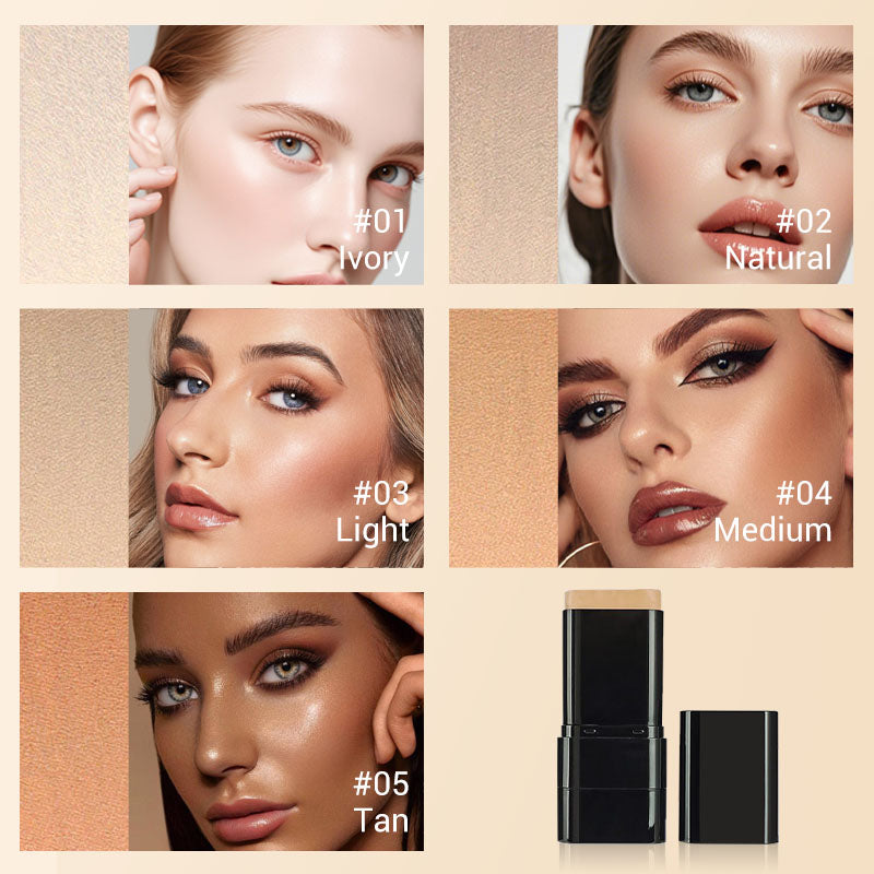 💄 LIMITIERT: 1+1 GRATIS! 🎁 Feuchtigkeitsspendender Foundation Stick – Für Strahlend-Geschmeidige Haut & Perfektes Finish ✨