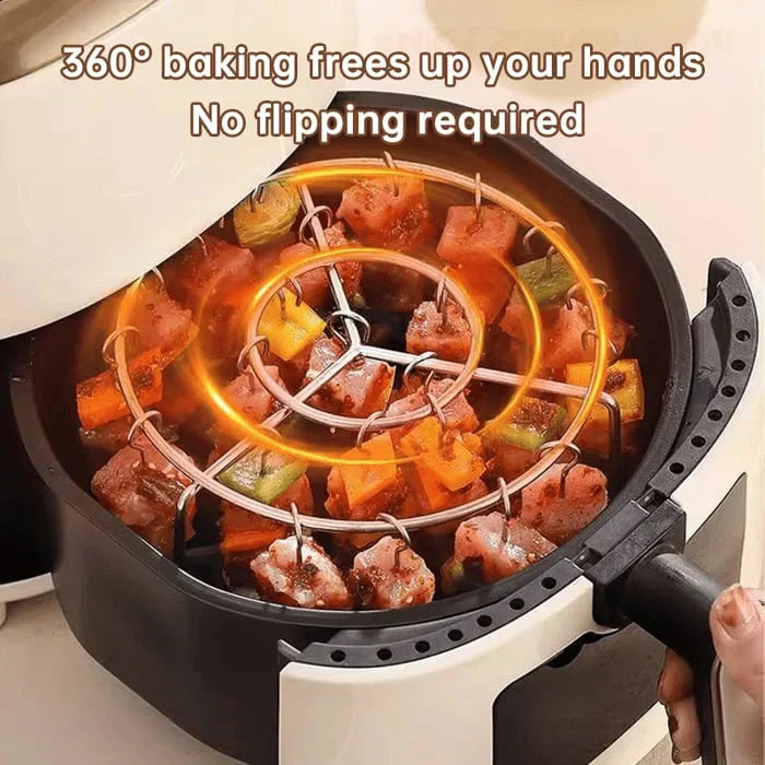 🔥Heißer Verkäufer 50% Rabatt💥Vertikaler Grillrost für Heißluftfritteusen