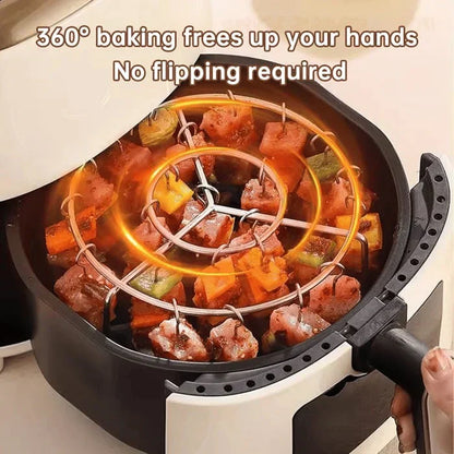 🔥Heißer Verkäufer 50% Rabatt💥Vertikaler Grillrost für Heißluftfritteusen
