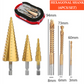 🔩✨ 50% RABATT! Titanbeschichtetes Pagoden-Bohrerset – Präzise, langlebig & ideal für Holz, Kunststoff & Metall ✨