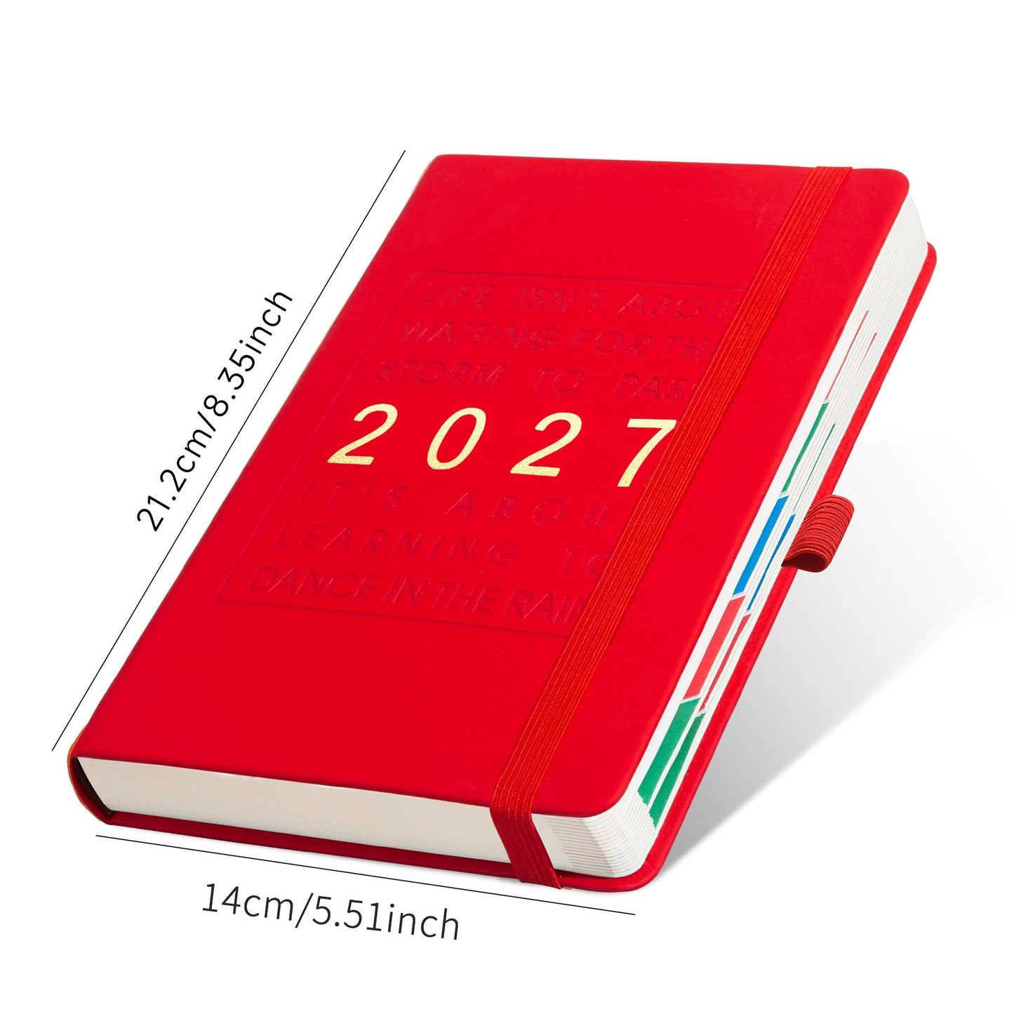 📅 50% RABATT JETZT! 📓 Kalender-Notizbuch 2027 – A5, ein Tag pro Seite, datiert – Ideal für tägliche Aufzeichnungen & zukünftige Planung ✨