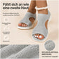 👡🌺 50% RABATT! Bequeme atmungsaktive flache Sandalen mit offener Zehe für Damen im Sommer – Leicht, luftig & perfekt für warme Tage ☀️