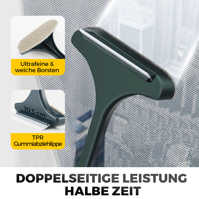 🪥✨ 50% RABATT! 2-in-1 Reinigungsbürste für Fliegengitter – Doppelseitig & effizient, reinigt mühelos Innen- und Außenseite gleichzeitig ✨